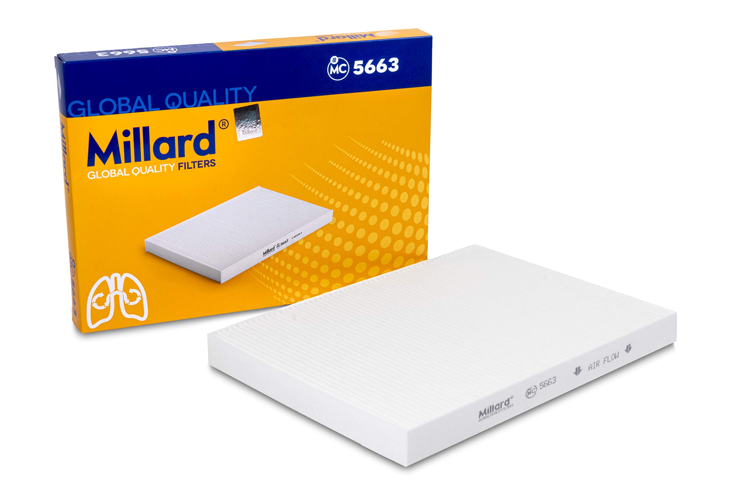 Millard Filters Filtro de Aceite para Coche ML5566 87x78 mm M20x1.5 Spin On Global Quality — view 57