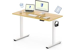 FLEXISPOT Electric Standing Desk: Adjust Effortlessly for Optimal Comfort