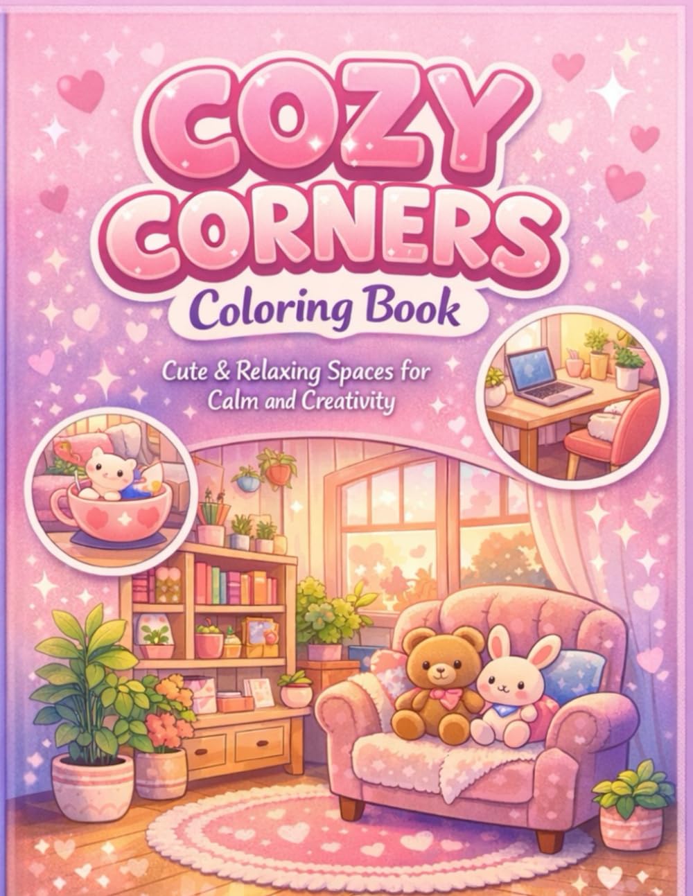 Cozy Corners Coloring Book