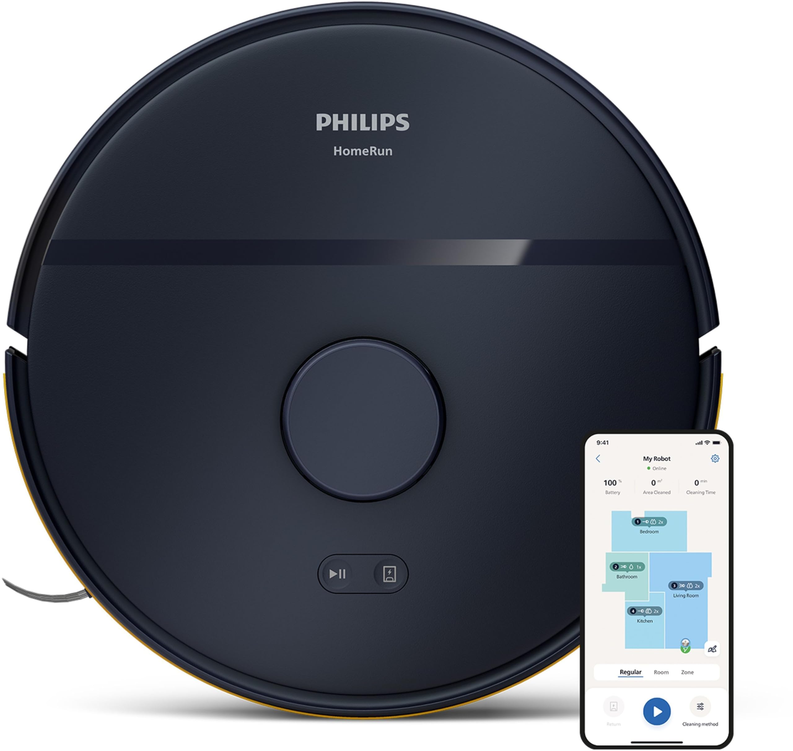 Aspiradora robot PHILIPS XU2000/15 - Potencia 6000 Pa - Navegaci?n l?ser