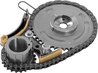 BDFHYK Engine Timing Chain Kit with Sprocket Tensioner Compatible with Chevy Compatible with GMC Fit for 2007-2017 Express Silverado Tahoe Sierra Yukon Suburban Camaro H3 CTS, 4.8L 5.3L 6.0L 6.2L V8