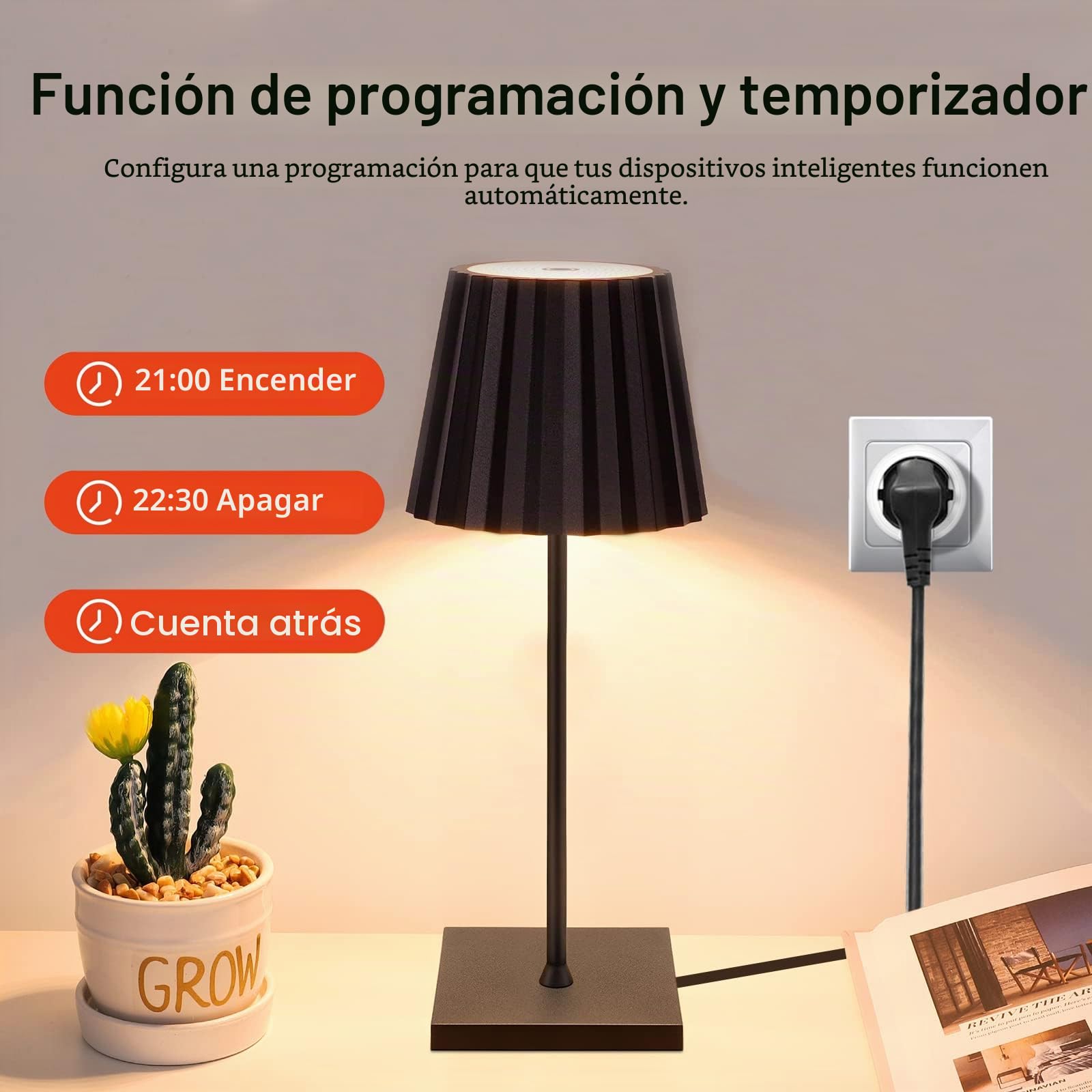 Enchufe Inteligente ZigBee, 16A Alexa Enchufe con monitor de consumo de energía, App Control remoto Smart Plug con temporizador, control por voz compatible con Alexa/Google Home, Hub Requerido 4PCS