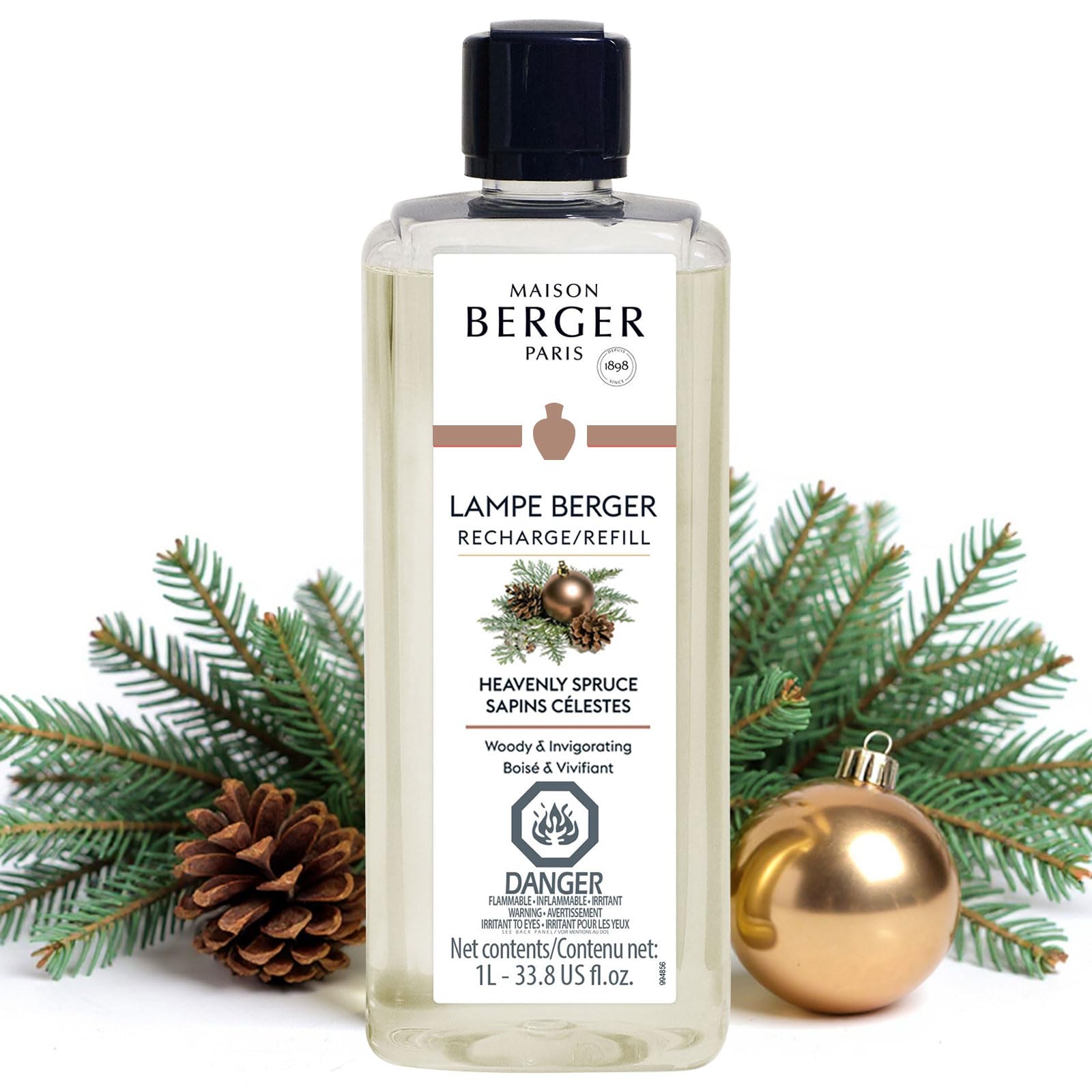 Amazon.com: MAISON BERGER Lampe Berger Refill, 1 L, Heavenly