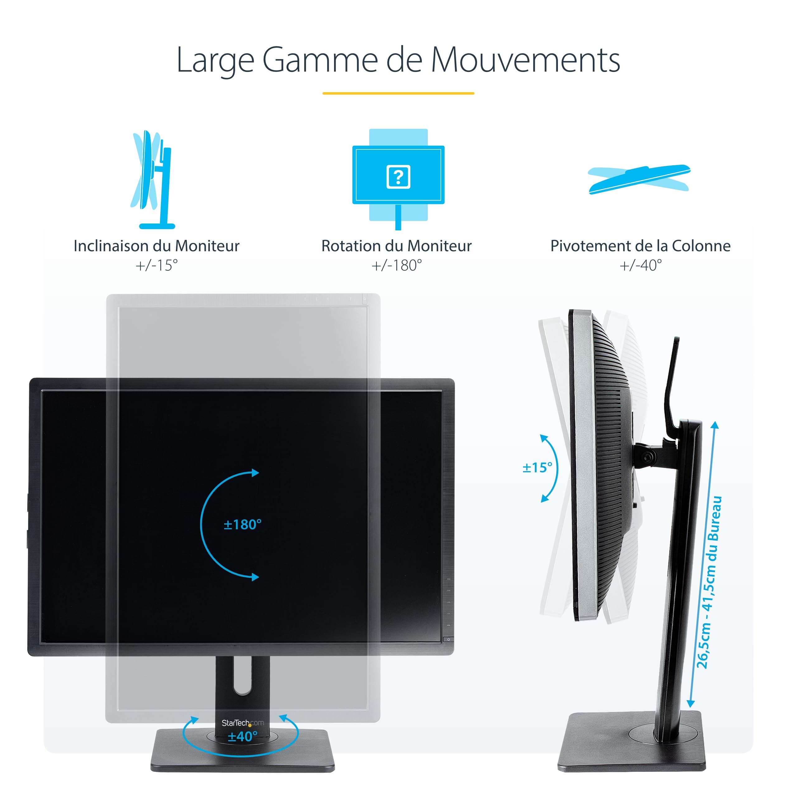 StarTech Support Autonome pour Écran Unique jusqu'à 32", 7kg (FPPNEUSTND)