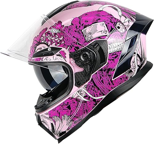 Miniatura 9 de Casco 1Storm. Casco integral modular para motocicleta, con visor desplegable doble y parasol, casco de rostro completo