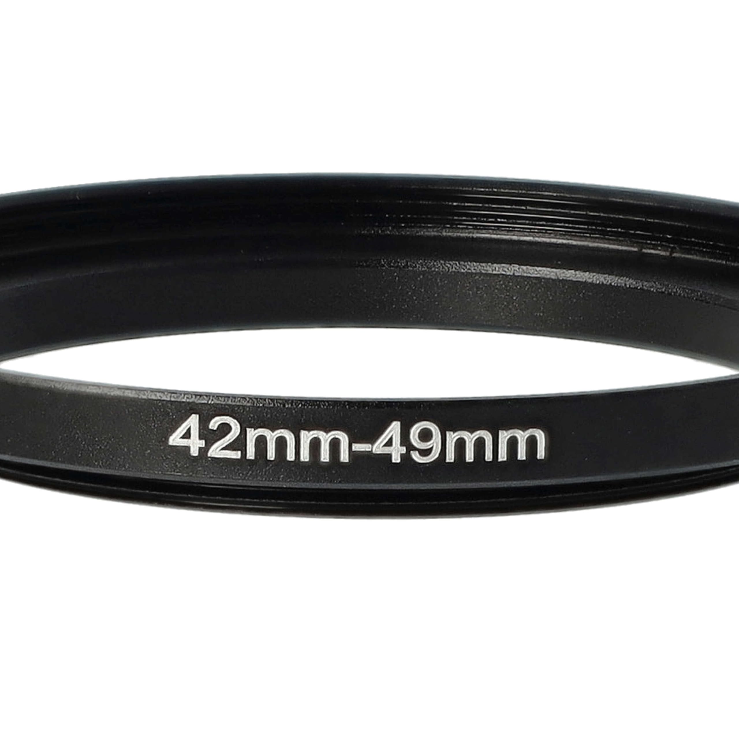 42 Mm - 49 Mm Filter Adapter Step-Up Adapter Filteradapter Step Up 42-49