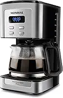 Cafeteira Elétrica Dolce Arome Digital, Mondial, 220V, 800W, Preto/Inox - C-44-32X-SDI
