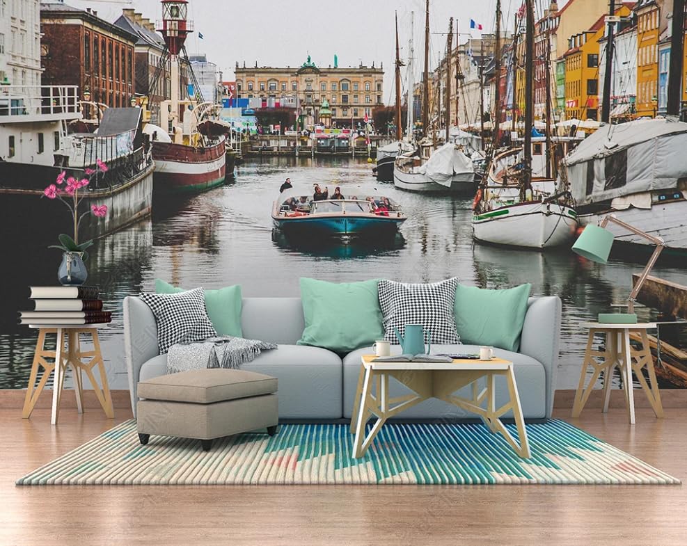 Papier peint Venise grand format pour décoration murale chambre et salon