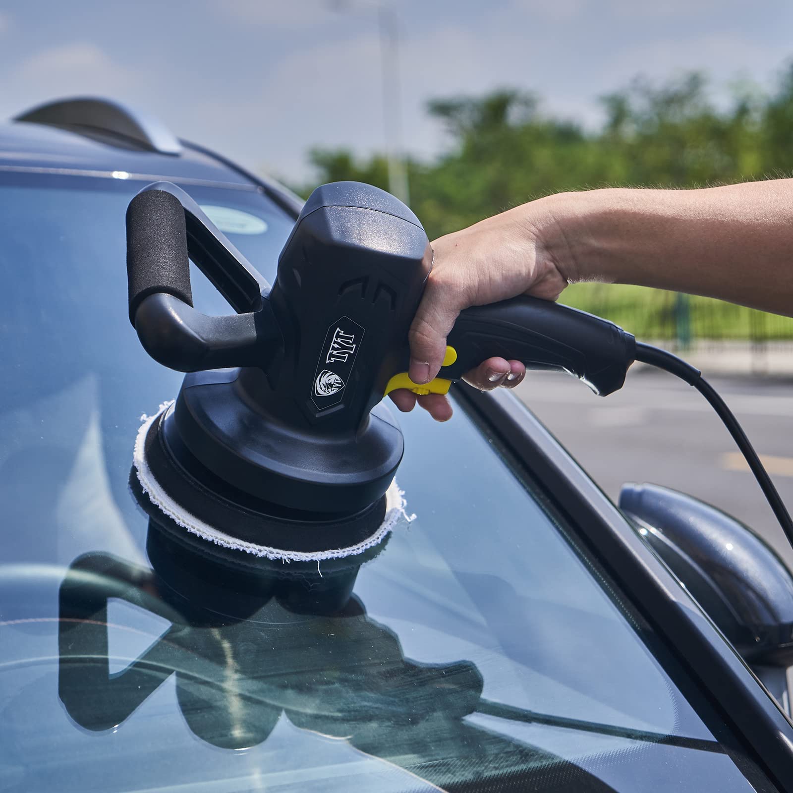 TYT Polisher, 6inch Dual Action Polisher Random Orbital Car Buffer