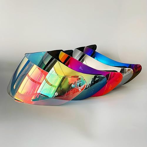 Miniatura 8 de Visera de casco de motocicleta para K1 K3SV K5 K5-S Visera de repuesto para casco de visera, protección UV antiarañazos, universal