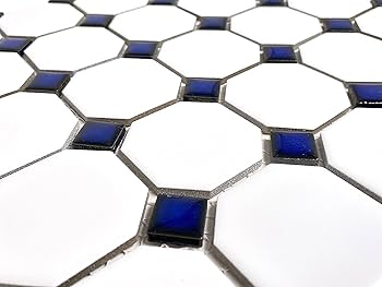 八角形モザイク装飾品 八角形モザイク装飾品 公式】 Bianco Carrara Collection Z