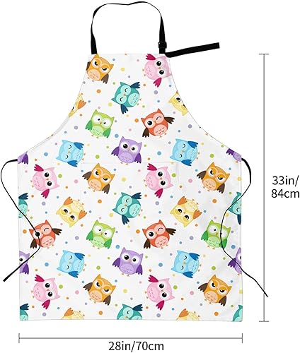 Miniatura 3 de Delantal ajustable con babero para hombres y mujeres, chef, cocina, barbacoa, parrilla