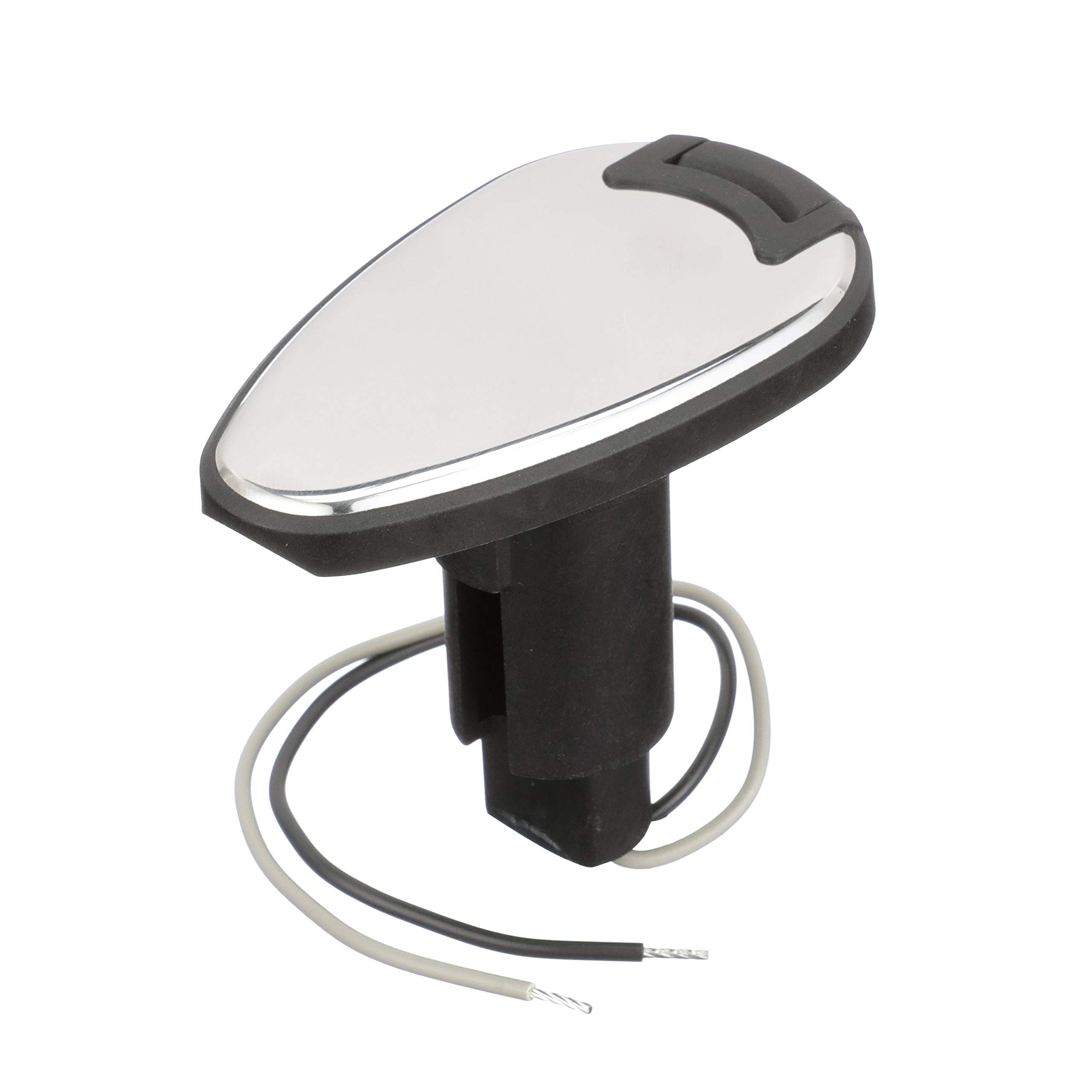 Attwood LightArmor Boat Light Base - 2-Pin Teardrop Plug-in For Pole Lights