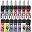 Hawink Tattoo Ink Color Set 1/2 oz (15ml) Tattoo Supply 21 Colors Pigment Kit TI203-15-21