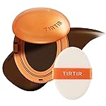 TIRTIR Mask Fit Ai Filter Cushion Foundation | AI-Like Semi-Matte Finish - Up to 72-Hour Medium to Full Coverage Korean BB Cushion Make up Beauty, 51N Fudge, 0.63 Fl Oz