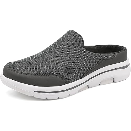 Slip On Mules & Clogs for Womens Mens Light Open Back Shoes Comfort Walking Shoes Breathable Slippers Closed Toe Slides