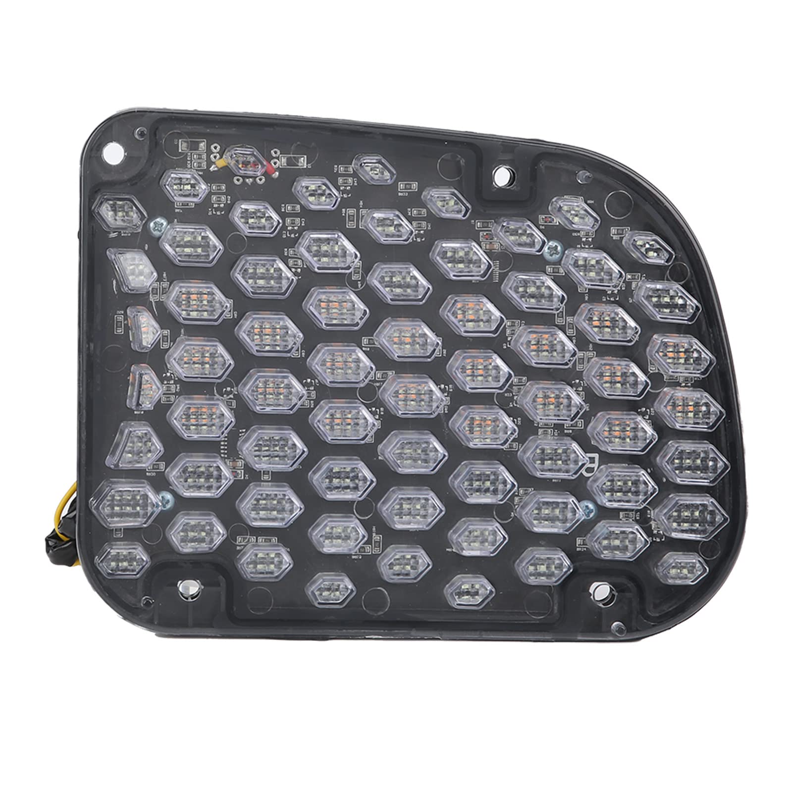 Chrees Marcador de Posición de Luz de Circulación Diurna Señal de LED Luz Indicadora LED Conjunto DRL Azul DRL Señal Amarilla Impermeable ABS 12V para Smart 2015 2018