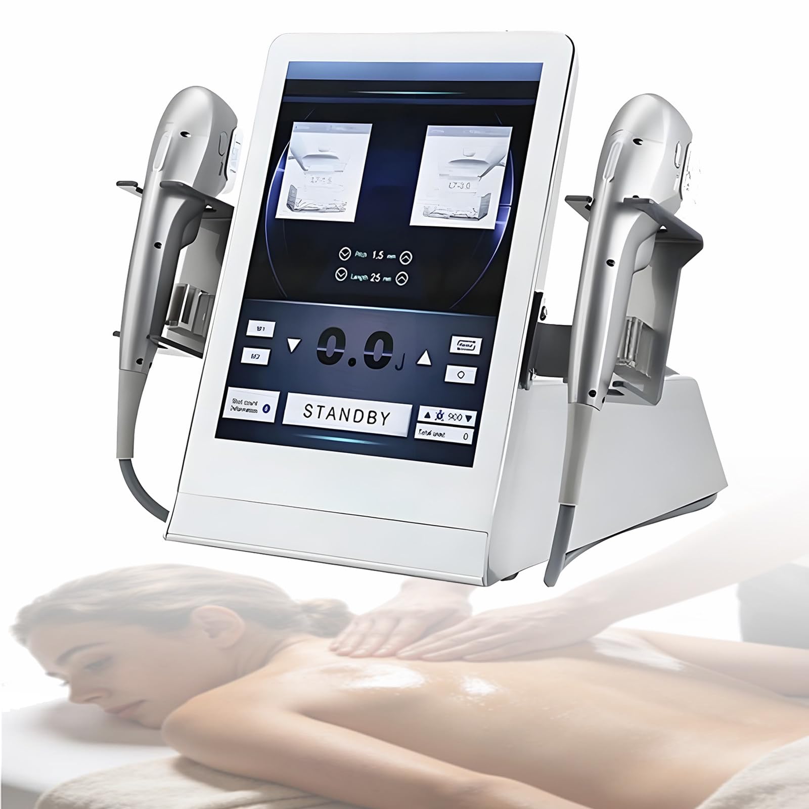 Dispositivo di Bellezza 7D HIFU per modellamento corporeo, diatermia, Dimagrimento, rimozione del Grasso corporeo, Lifting Viso Professionale, rassodamento della Pelle, Sollievo dal Dolore