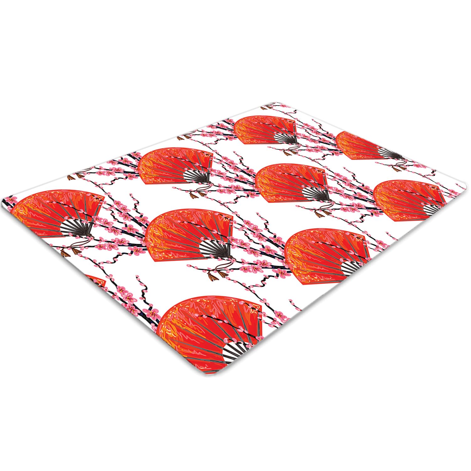 Protecteur de sol en PVC ardoise japonaise haut de gamme 120x90 cm