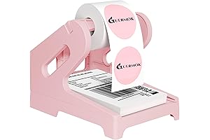 Guermok Pink Label Holder: Keep Your Shipping Organized!