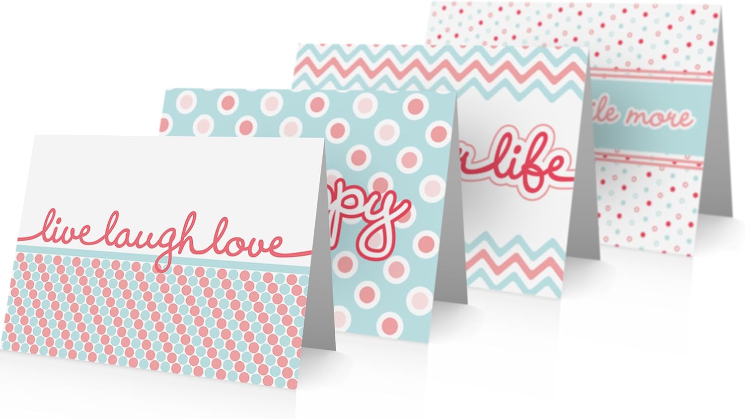 Encouragement Note Card Collection (24 Foldover Cards and Envelopes) Thank You Greeting Card
