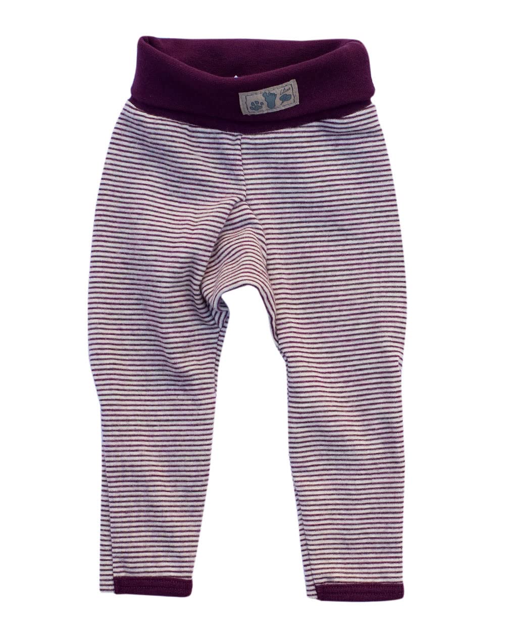 Lilano, Merino Baby spodnie z mankietem, 70% wełna (organiczna), 30% jedwab, 210 g/m²