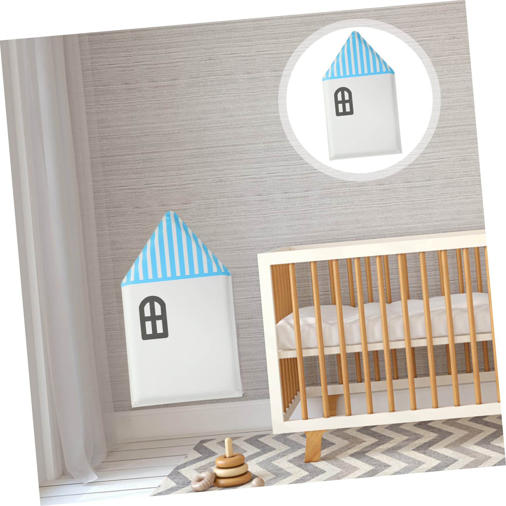 Alipis 3 Pezzi - Adesivo Da Parete Collision Morbido Rivestimento Da Parete Per Bambini E Bambine Decorazione Da Parete Per La Casa Rimovibile