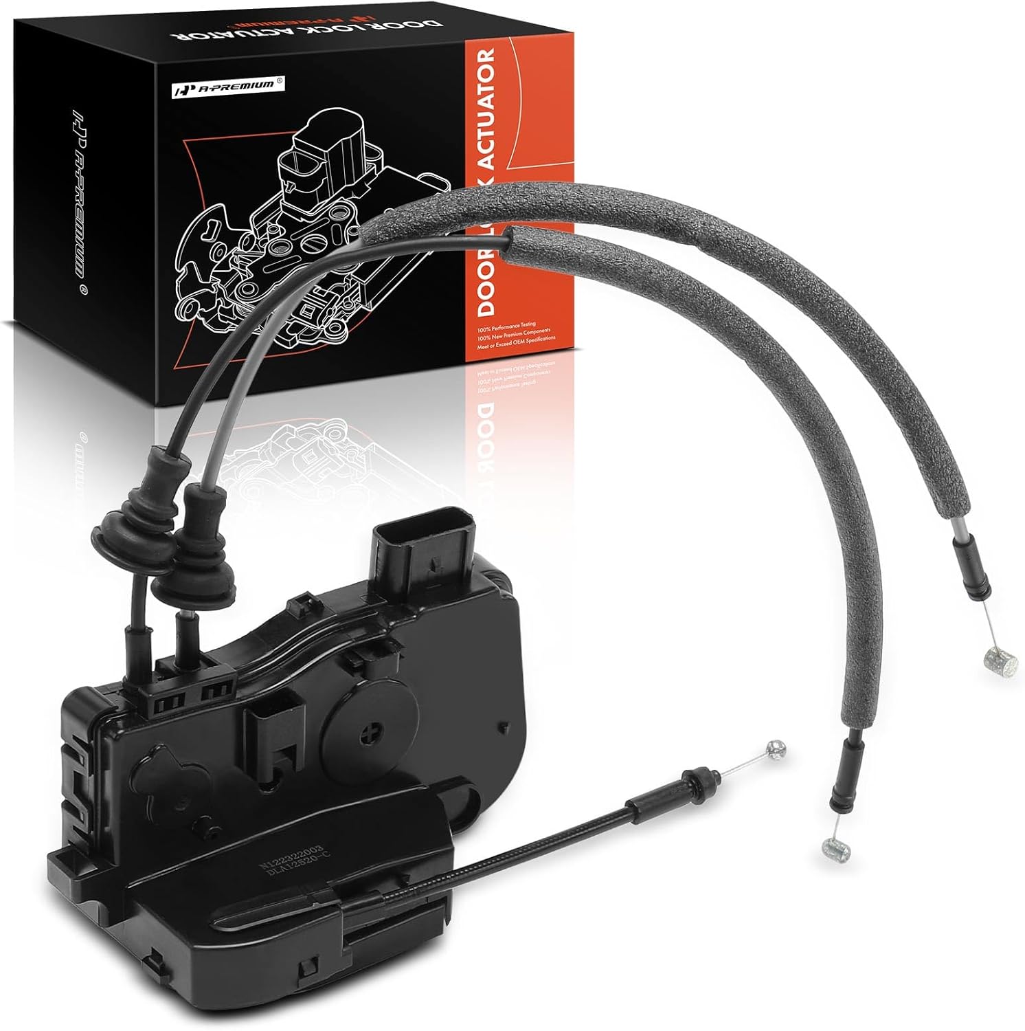 A-Premium Rear Left Driver Side Door Lock Actuator Compatible with Hyundai Santa Fe 2010-2012