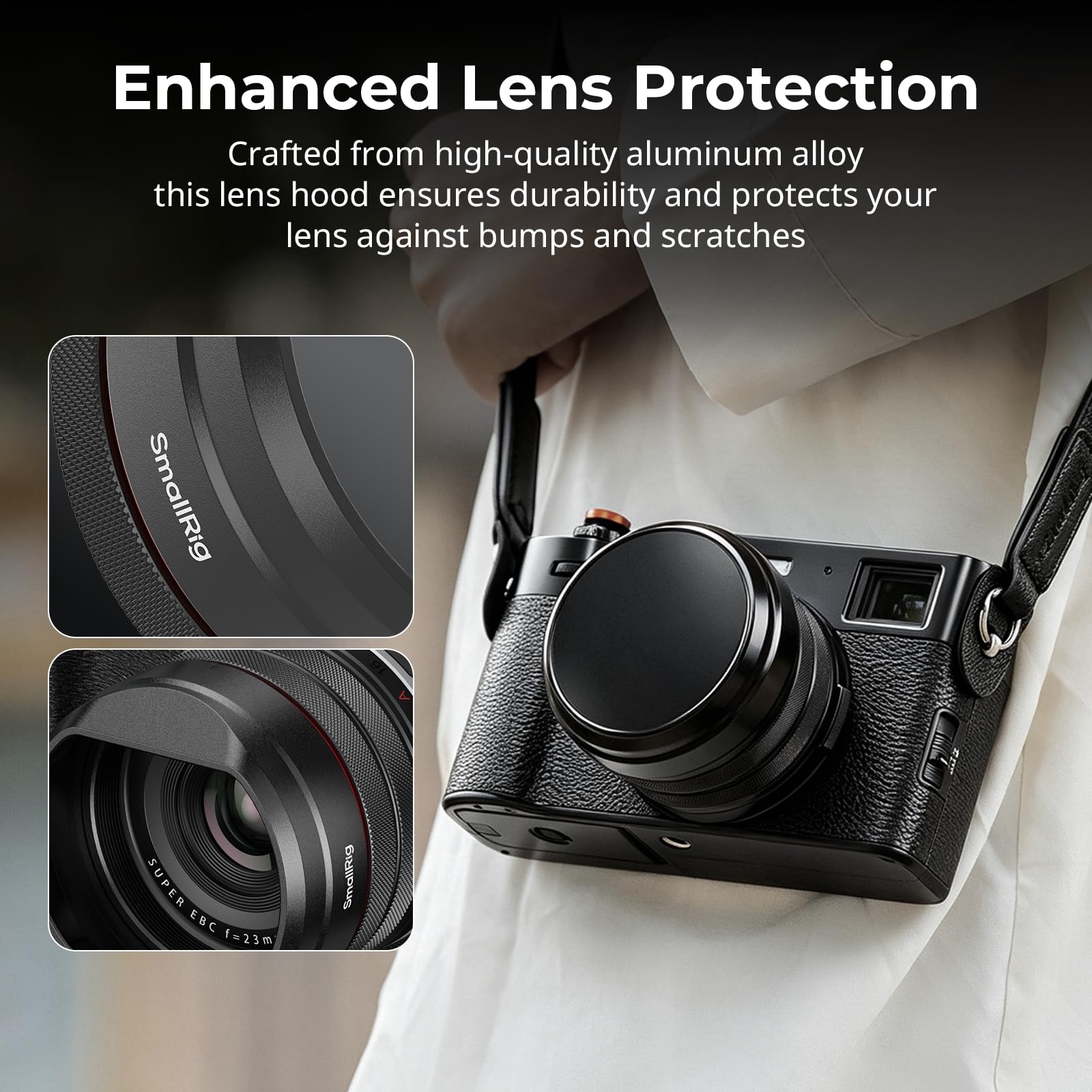 Amazon | SmallRig X100VI用レンズフード サンシェード、FUJIFILM