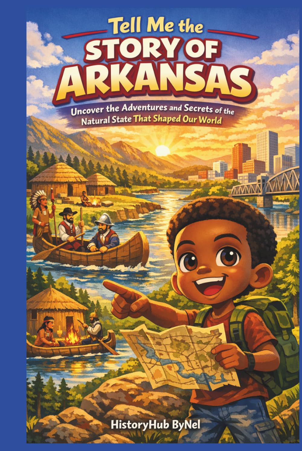 Tell Me the STORY OF ARKANSAS: A Fun History Book for Curious Kids! (Collection of State Histories of the USA)