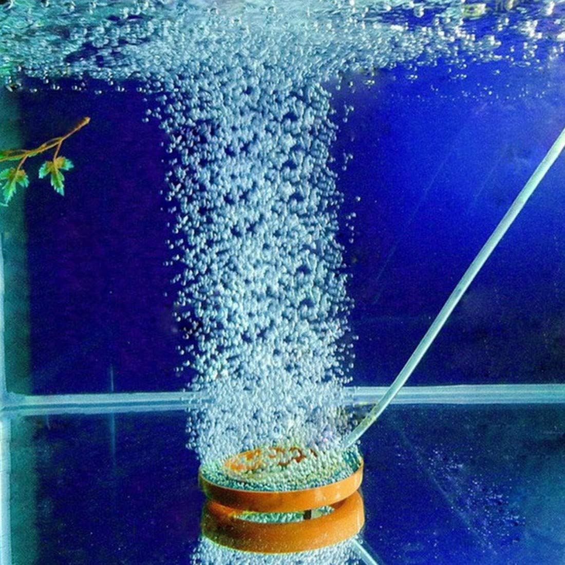 AQUAPETZWORLD Million Bubbles Air Oxygen Ring (Small Blue/Orange- 3.3") Aquarium Air Stone (2 Stone) (B08DLMD5F4) Amazon Price History, Amazon Price Tracker