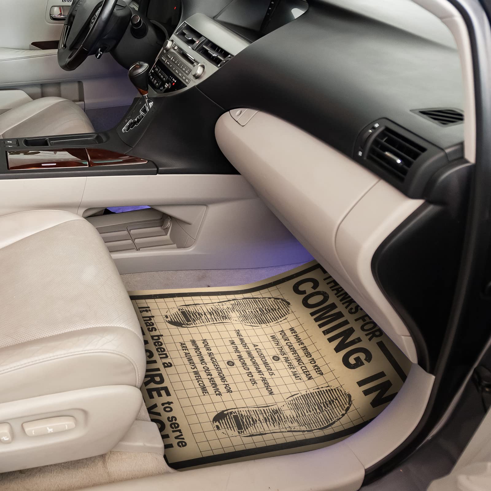 800 Pcs Bulk Disposable Car Paper Floor Mats Automotive