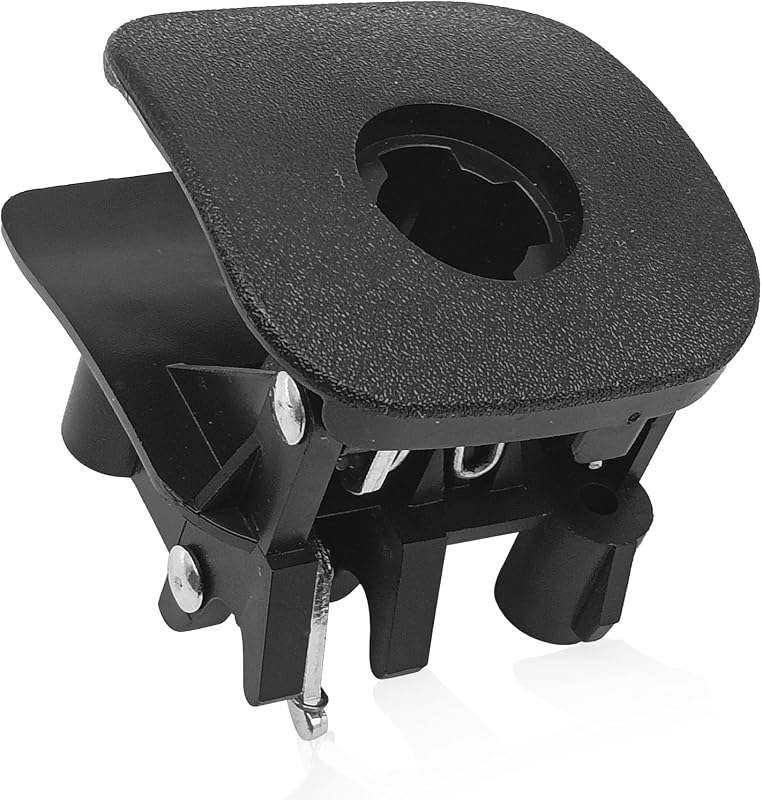Maçaneta de trava do porta-luvas RBOKO preta para Chevrolet Corvette C5 e C6 – 1 unidade