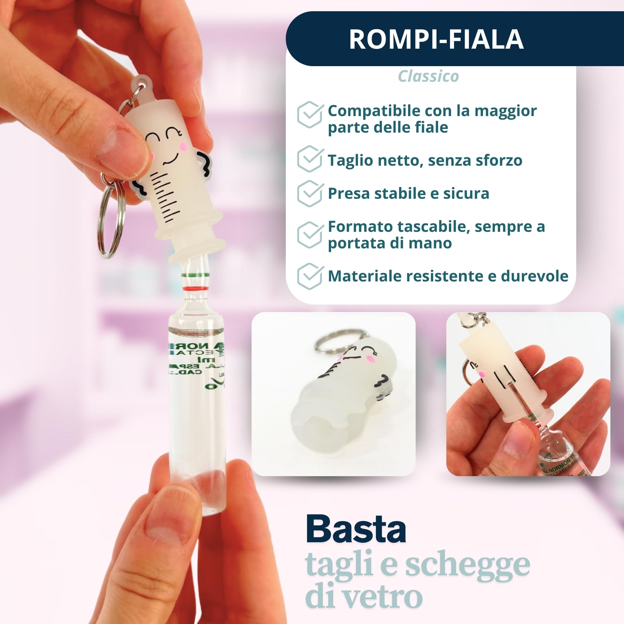 Porta badge infermiere | infermiere accessori | rompifiala infermiera | apri fiale di vetro infermiere | porta penne infermieri da tasca | portachiavi infermiera | regalo infermiera