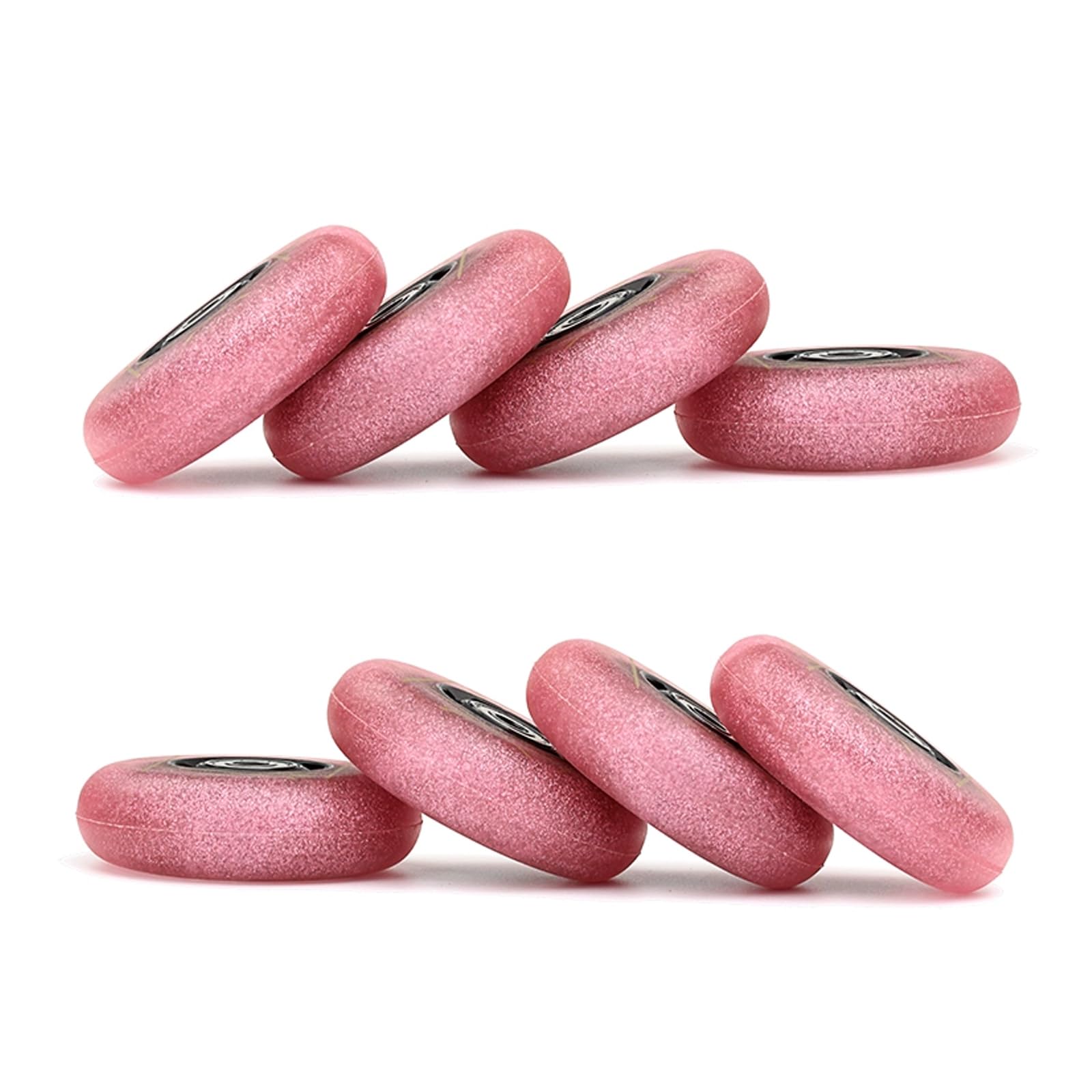 Skate Wheels Replacement, 8 Pack Inline Skates Replacement Wheels with Bearings - ADEC-9 Indoor/Outdoor Replacement Wheels 72mm 76mm 80mm