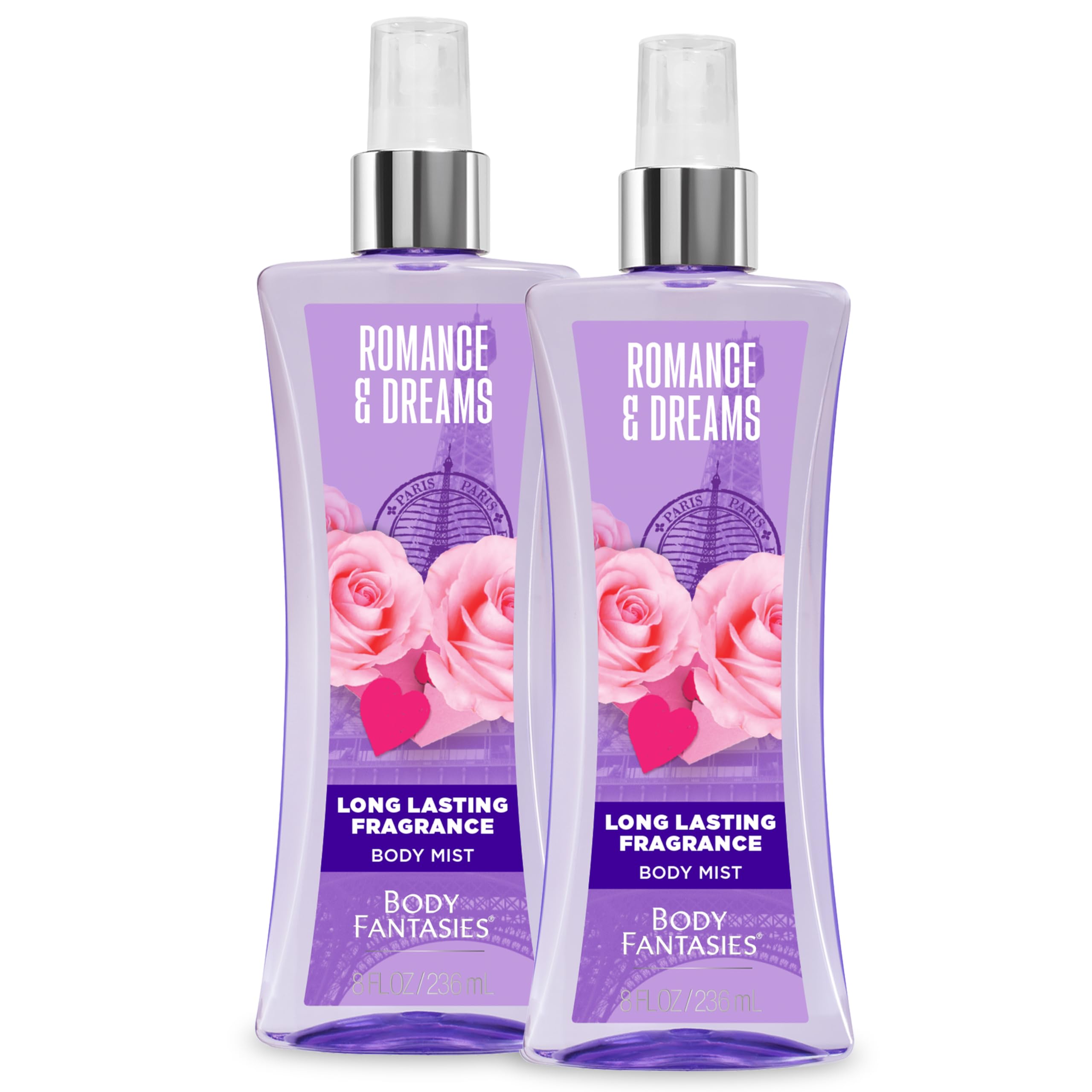 Signature Fragrance Body Spray, Romance & Dreams, 8 fl oz (Pack of 2)