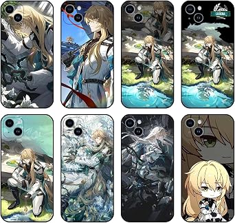 Luocha Phone Case HSR Case Otto Honkai 3rd HSR Anime Husbando Multicolor
