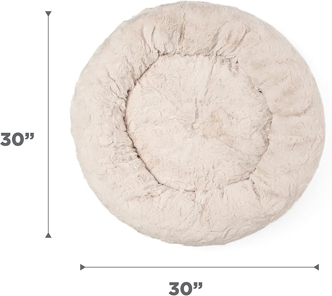 Cama Redonda Perro Mediana 76cm Lavable Antiansiedad miniatura 8