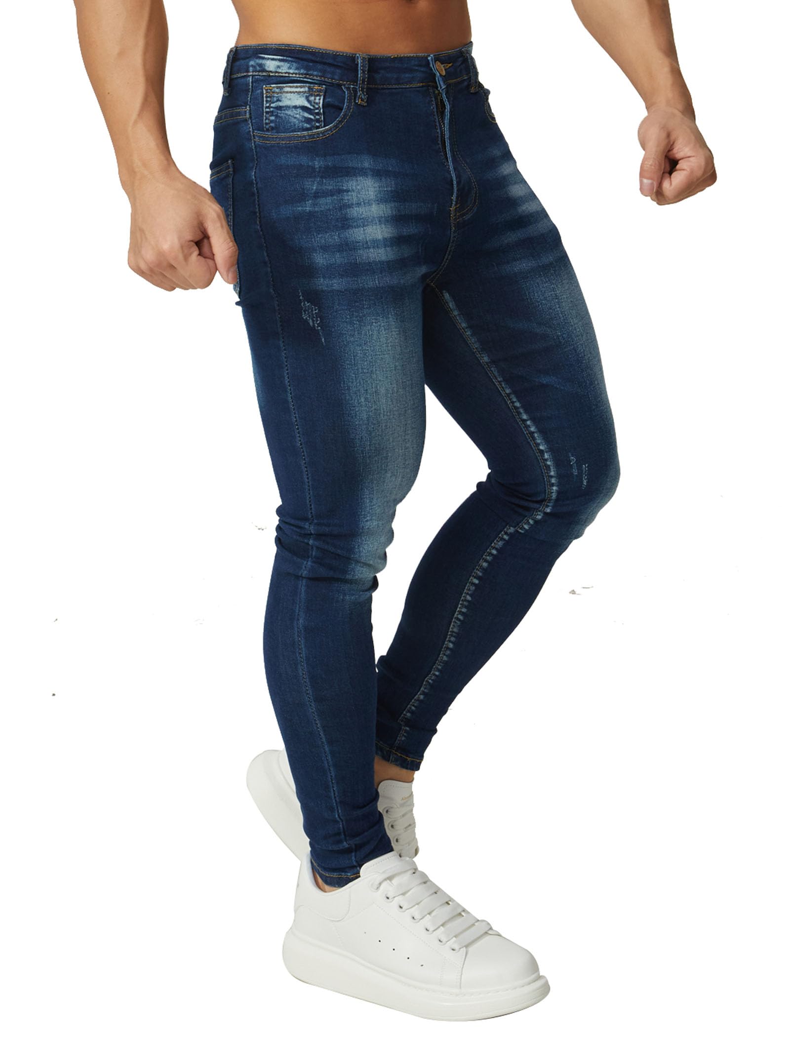 Skinny CalÃ§a Jeans De Strech Jeans Skinny Masculina CalÃ§a Jeans - Main Image