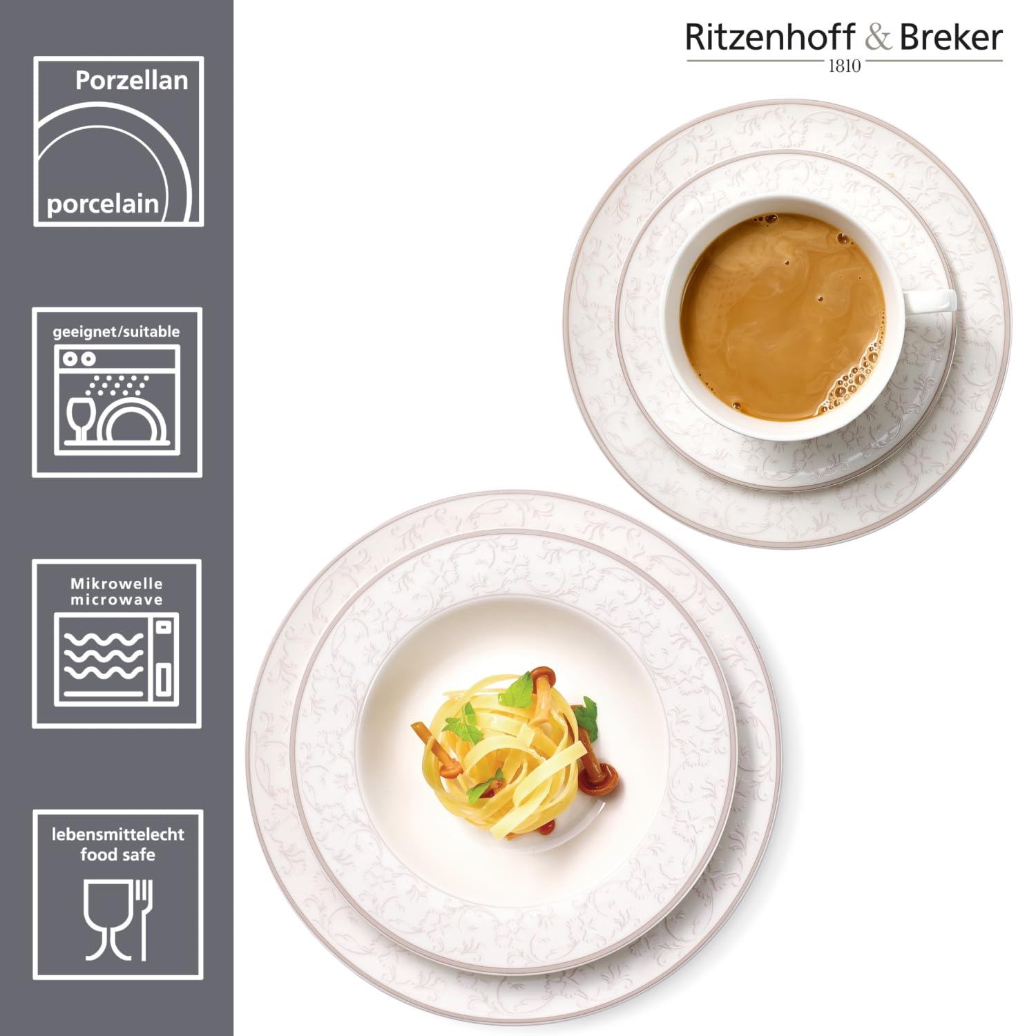 Ritzenhoff & Breker Kombiservice Isabella | 30-teilig | Porzellan