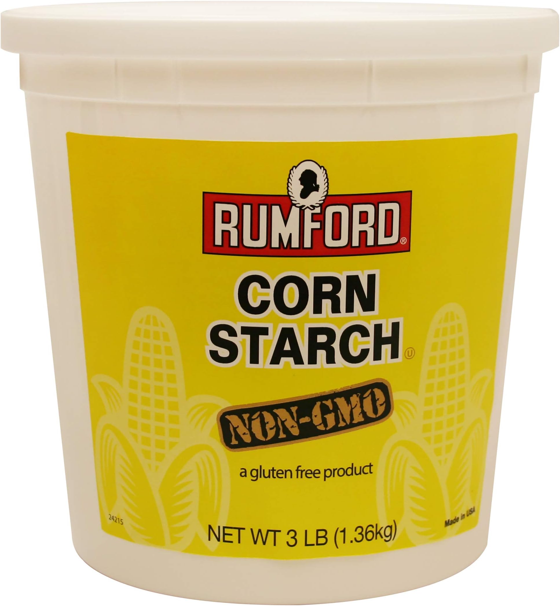 Rumford Corn Starch - Non GMO - 3 Lbs.