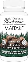 Vista 1 de Host Defense Maitake Capsules - Immune & Cellular Health Support Supplement - Dietary Herbal Supplement with Maitake Mushroom & Mushroom Mycelium