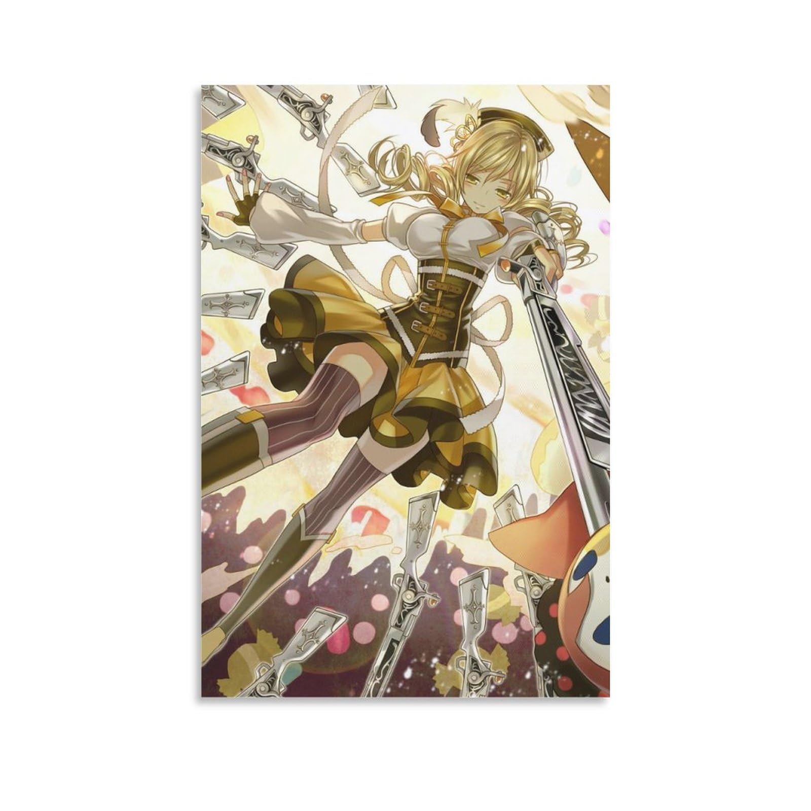 Amazon.co.jp: 絵画 魔法少女まどか☆マギカ 巴マミ アートパネル 装飾 