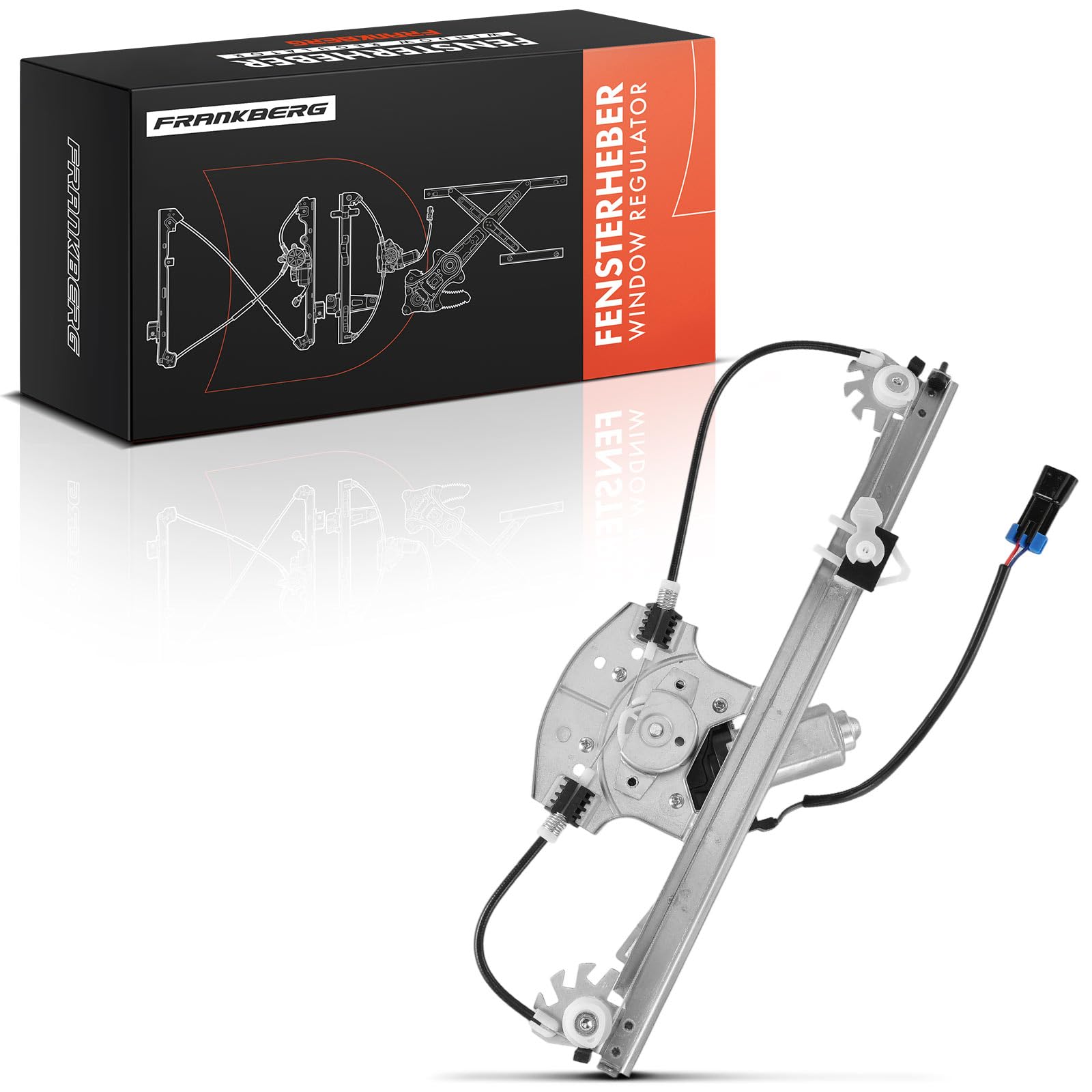 Frankberg Regulador de ventana con motor delantero derecho 46536311 | con Motor, Al frente, bien, 46536311; Compatible con: Punto Van 188_, Punto 188