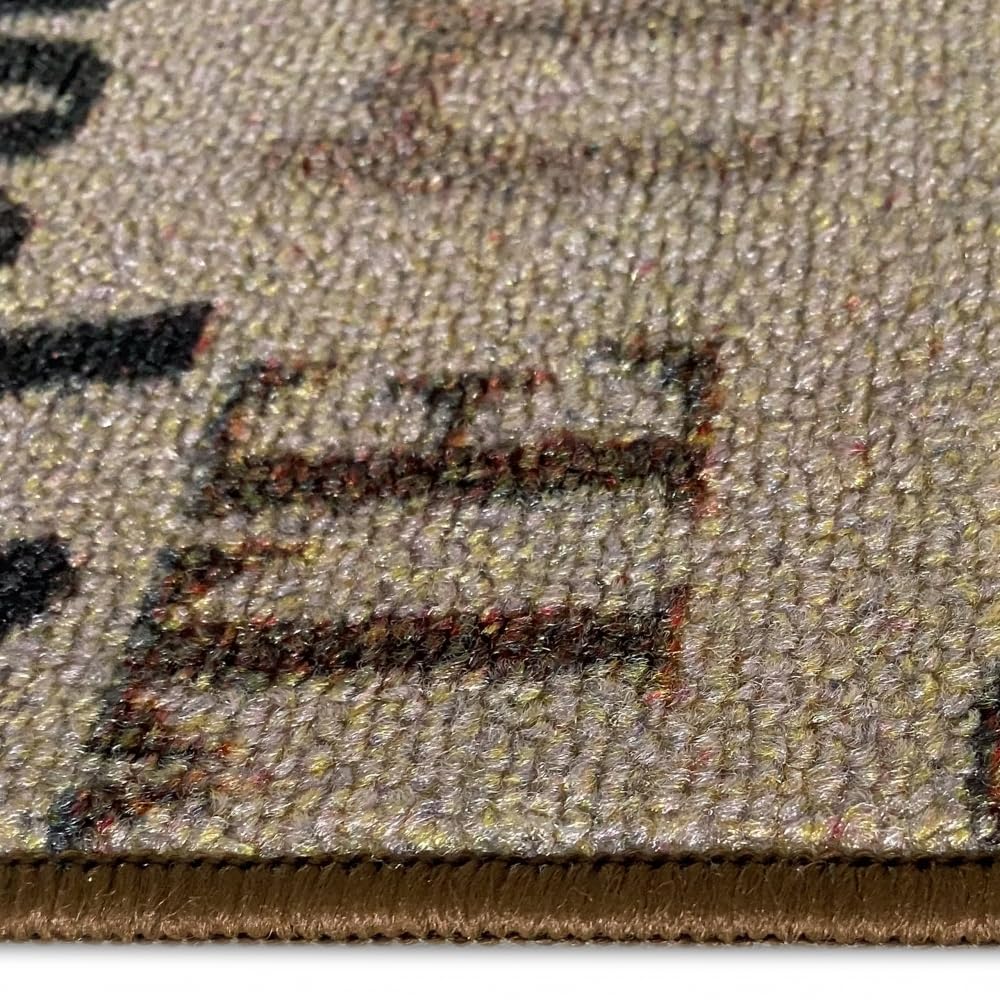 Teppich-Traum Runner Da Cucina Antiscivolo Con Supporto In Gel, Motivo Scritte Caffè, Beige/Nero/Marrone, 67x180 Cm - 3