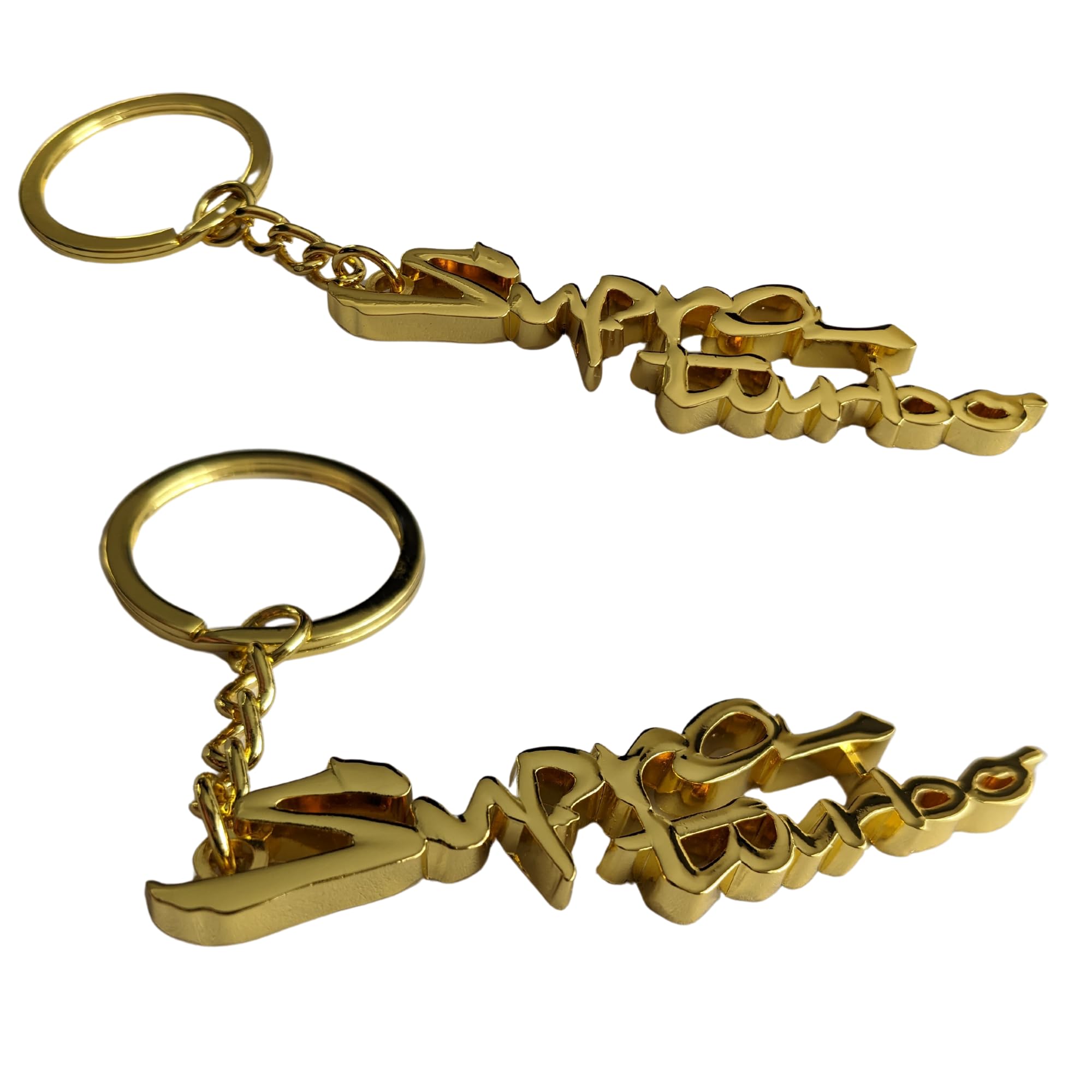 Pro Spec Imports - Chaveiro dourado com emblema OEM 