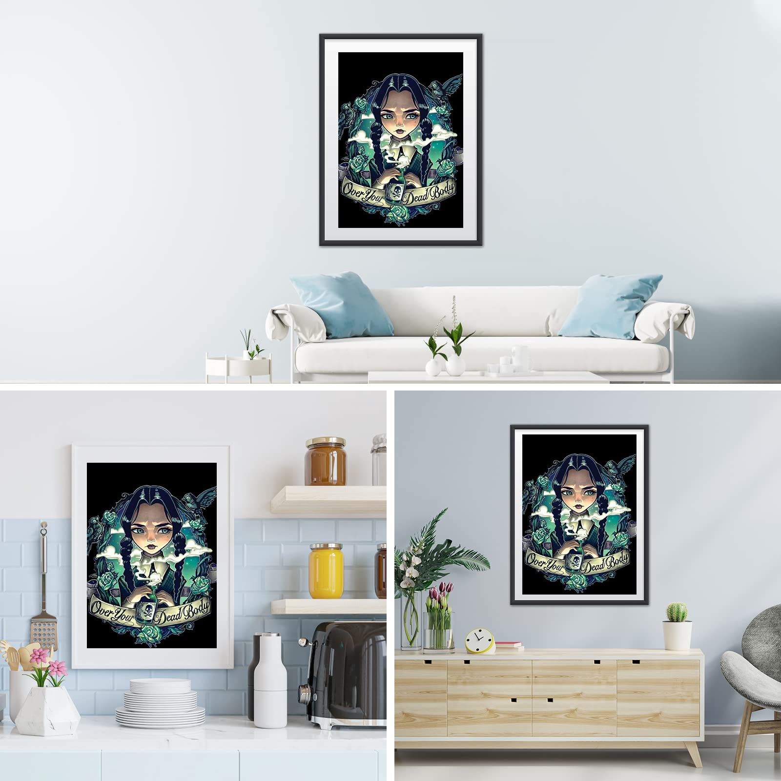 RICUVED Diamond Painting Kit 5D Invernale Con Gufo - Quadro Fai Da Te 30x40 Cm, Tela HD E Diamanti Extra (30% In Più), Per Adulti E Principianti