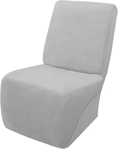 Miniatura 88 de Arfntevss Fundas de sofá seccional reclinable de terciopelo, funda de sofá seccional de esquina para sofá reclinable, funda elástica de forma L,