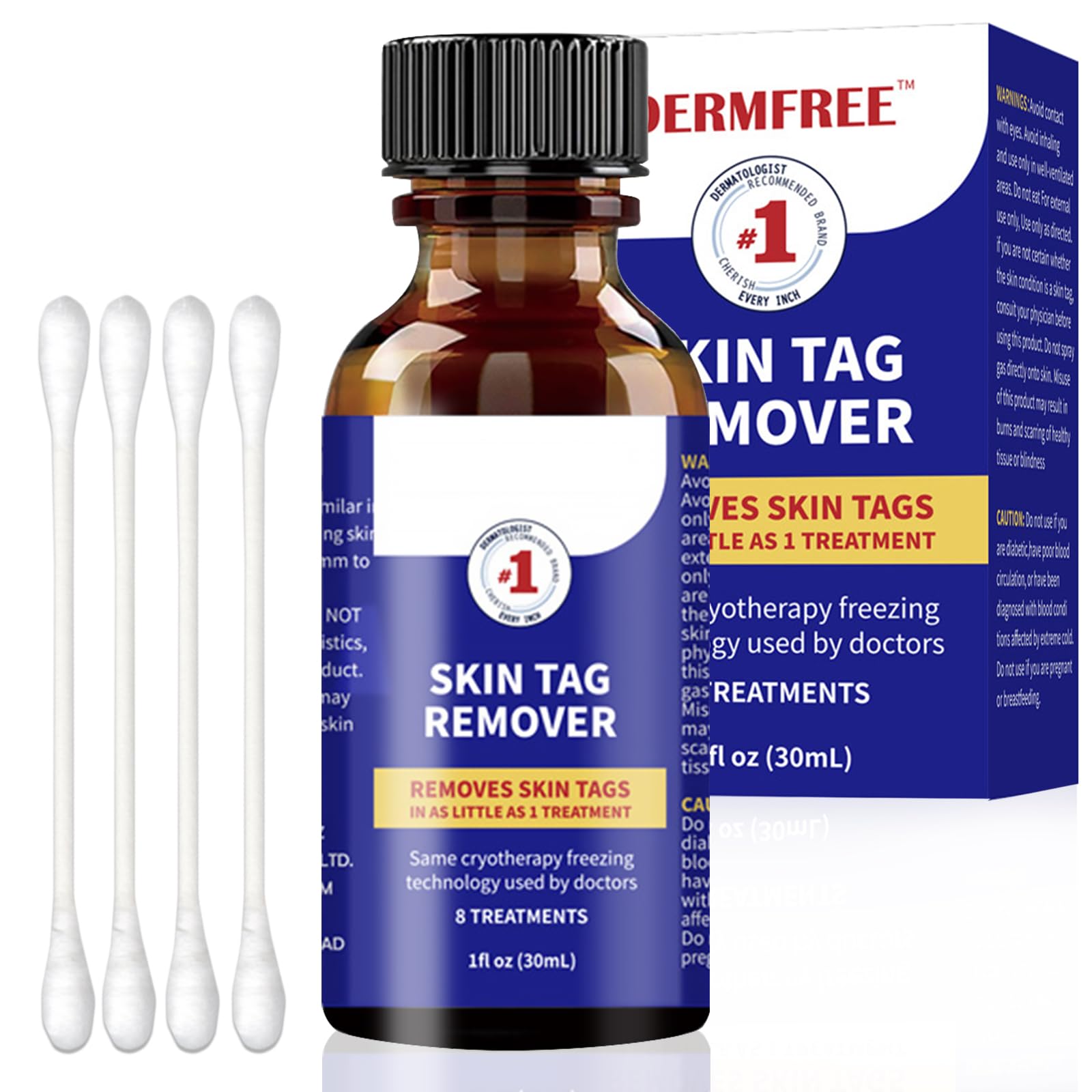 30ml Skin Tag Remover, Suavemente Las Verrugas Quitar Comunes, Mayoría de las Partes del Cuerpo, Fácil de Usar, Fórmula Suave