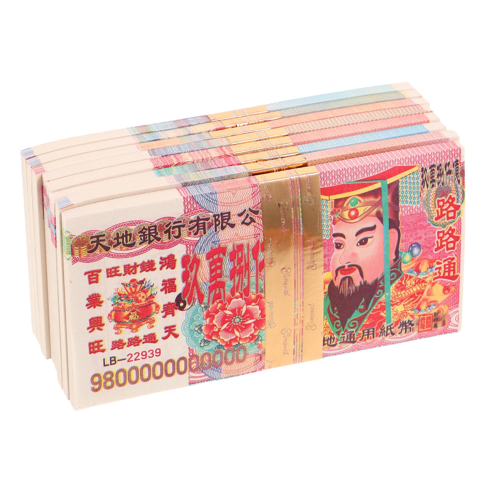 Veemoon Billete Ancestral de Papel Chino 8 Piezas Impresión Doble Cara